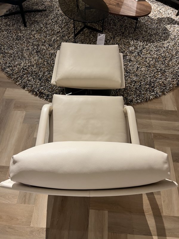 Kudo fauteuil + poef Leolux - Afbeelding 5