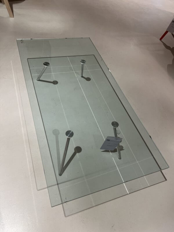 Maupertuus salontafel rechthoek, van Beek