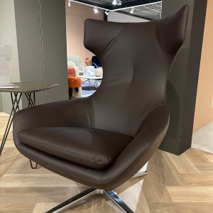 Leolux - Caruzzo Fauteuil Plus in Leder Wapiti 200 Kepanki