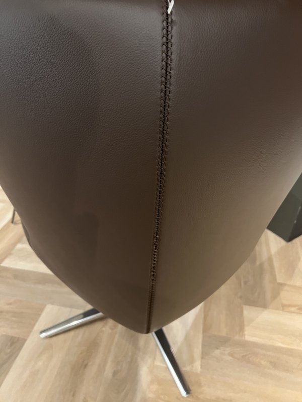 Leolux - Caruzzo Fauteuil Plus in Leder Wapiti 200 Kepanki - Afbeelding 4
