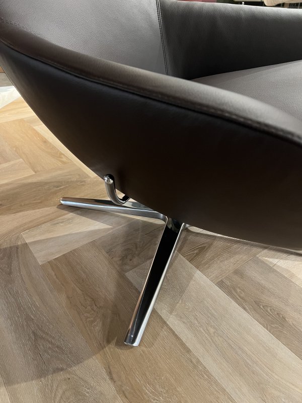 Leolux - Caruzzo Fauteuil Plus in Leder Wapiti 200 Kepanki - Afbeelding 6