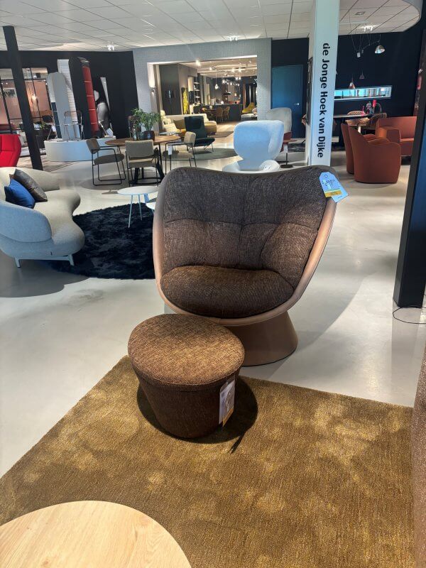 Fabian fauteuil + poef van Montis - Afbeelding 3