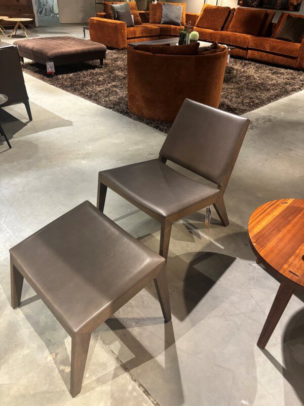 Wood me fauteuil + voetenbank van de Vorm - Afbeelding 2