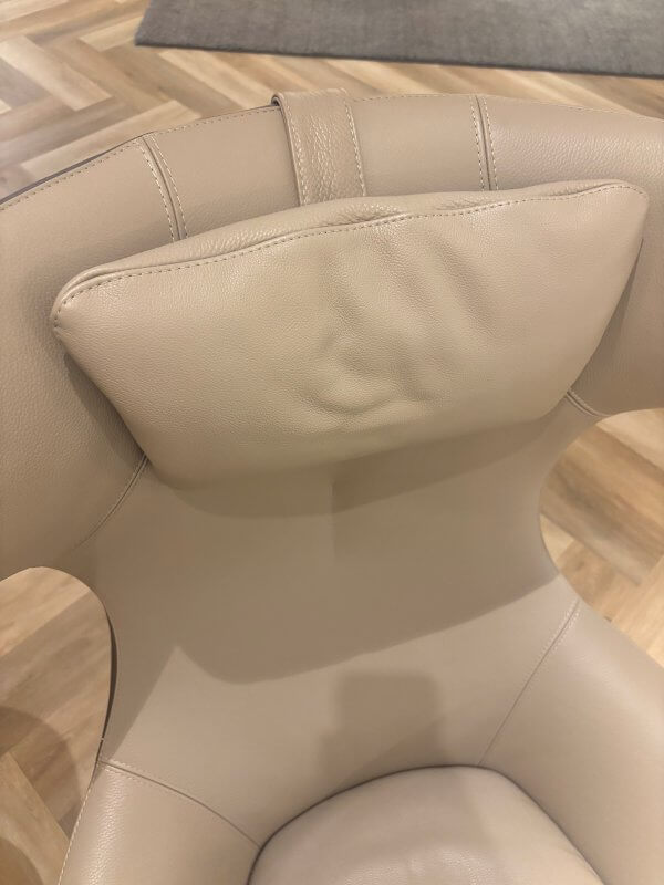 Caruzzo Fauteuil Plus en poef van Leolux - Afbeelding 4