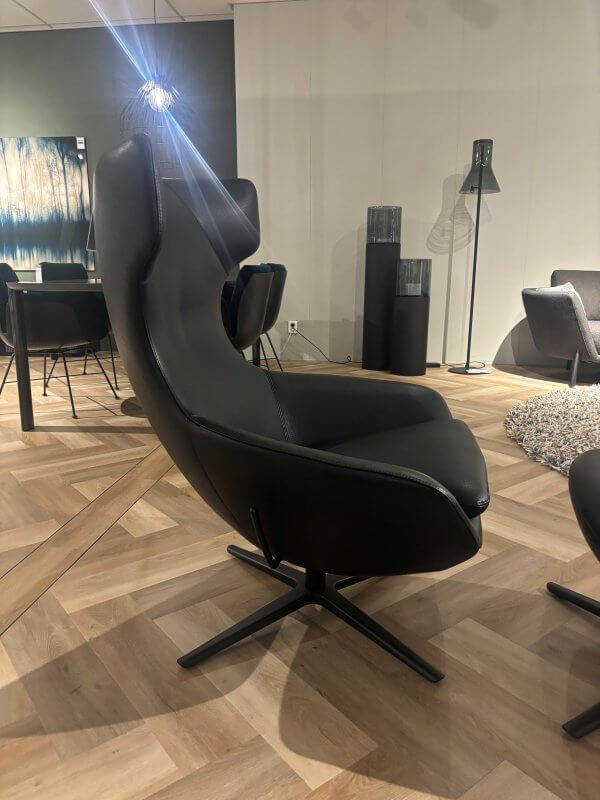 Caruzzo Fauteuil Plus en poef van Leolux - Afbeelding 3