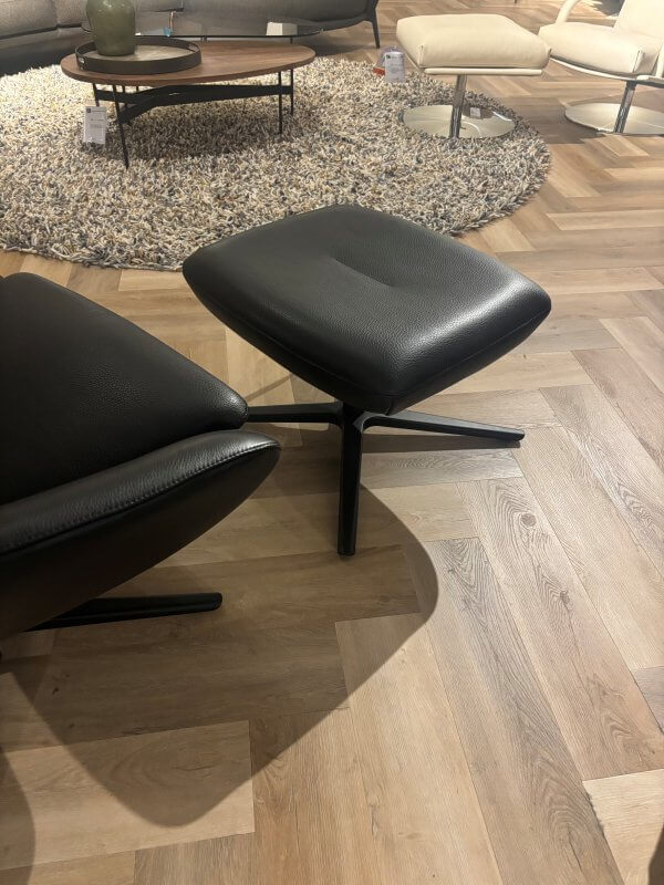 Caruzzo Fauteuil Plus en poef van Leolux - Afbeelding 5